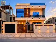 Freehold .Modern villa on a main street, no registration fees.