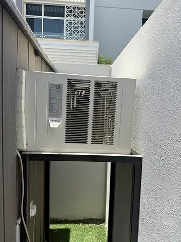 Custom Dog house with A/C unit
