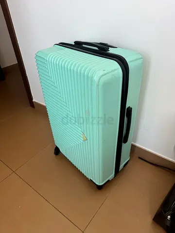 Blue Hard Shell Suitcase