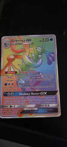 Pokémon Greninja-GX Holo Rare Trading Card (Near Mint)