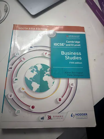 Cambridge IGCSE and O Level Business Studies (South Asia Edition) - 4th Edition