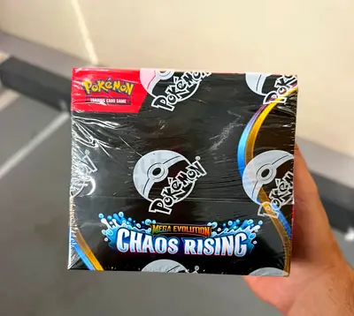 Sealed Pokemon TCG Mega Evolution Chaos Rising Booster Box (Factory Sealed)