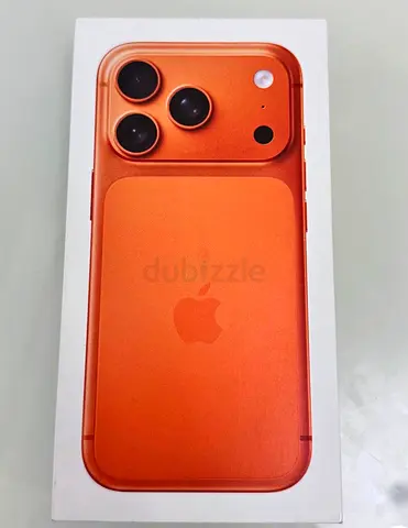 Apple iPhone17 pro 256 GB TRA (new in box) - Orange color