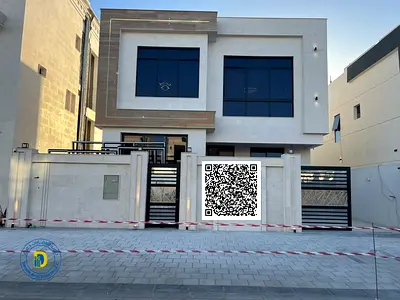 Luxury modern villa with 6 bedrooms and a rooftop, including registration fees and high-end finishing, all for the same price as your rent.