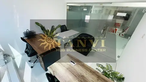 Office with Furniture for Rent with Free Utility No Commission