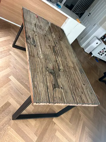 Wooden dining table set