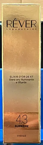 Rêver Laboratoire Elixir dOr 24KT Face Serum 4.3 Supreme (New in Box)