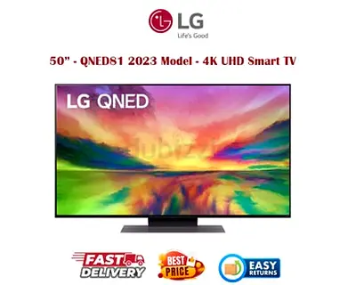 LG 50 Inch Smart TV UAE - QNED81 2023 Model - 120Hz Gaming TV - FREE DELIVERY INSTALLATION WARRANTY