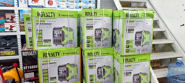 Brand new Royalty portable inverter generators - boxed (multiple units) 7000wat