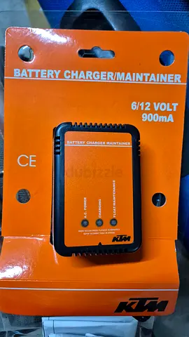 KTM 6/12V 900mA Battery Charger/Maintainer - Brand New