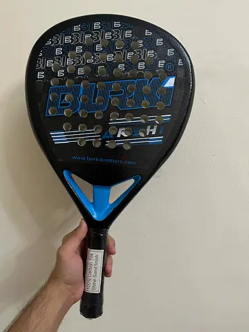 NEW Burki 18K Carbon Fiber Padel Racket – Premium Sand Finish