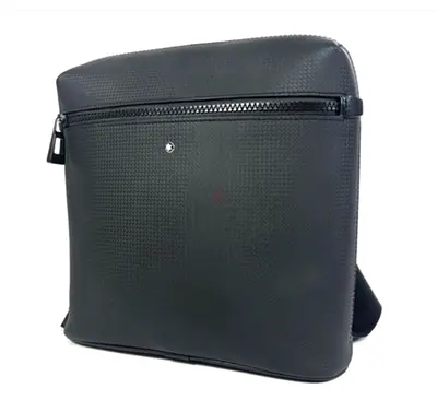 Authentic Montblanc black leather crossbody/shoulder bag in excellent condition. Used only twice and
