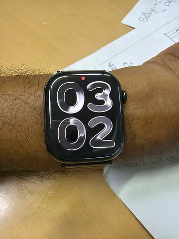 Used Apple-style Smartwatch (working) - Black