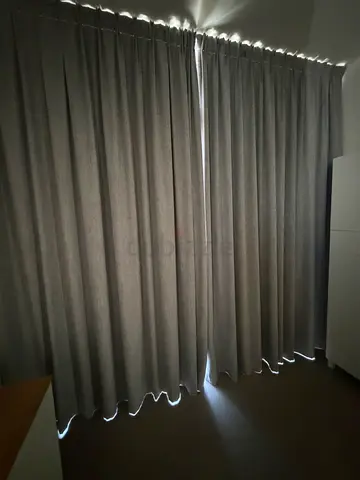 Grey blackout curtains - whole house Arabian Ranches 3 - Ruba 4BR - panels, good condition
