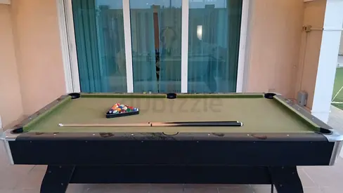 Full-size Pool Table with Accessories - Good Condition