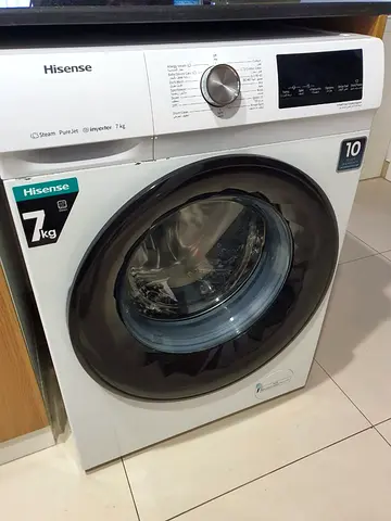 Hisense 7kg Inverter Steam Washing Machine