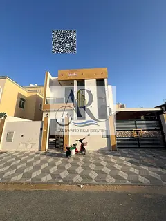 Villa for annual rent in Al Yasmine, close to all services. For luxury and elegance lovers. Very be