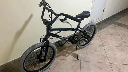 As new black Spartan BMX-style cruiser bike - in excellent condition.