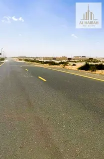 Land for sale in Al Hooshi area, 3-year installments, prime location