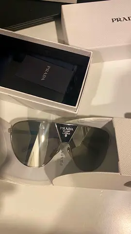 Authentic Prada Aviator Sunglasses with Case - Like New