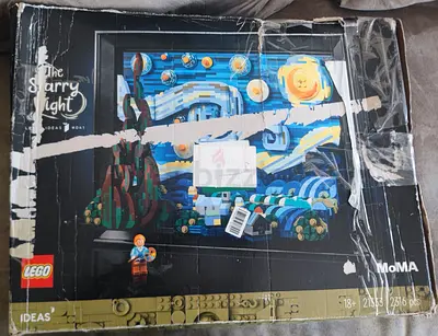 Lego - The Starry Night by Van Gogh
