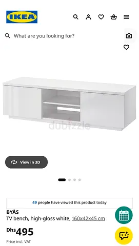 Selling TV bench  in perfect condition. Pickup from Dubai Marina
