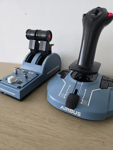 **BEST OFFER** Flight simulator Throttle and joystick Combo