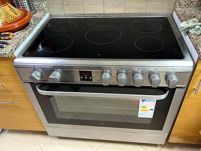 Hoover Ceramic Cooking Range 90Cm , 5 ceramic hoobs DELIVERY + WARRANTY