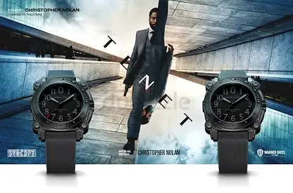 Hamilton khaki watch featured in Tenet and Martian