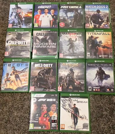 Xbox games CDs