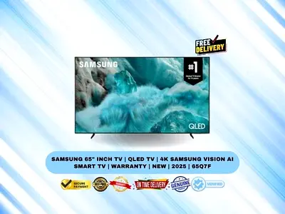Samsung 65 Inch TV | QLED TV | 4K Samsung Vision AI Smart TV | Warranty | New | 2025 | 65Q7F