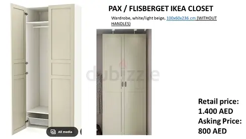 Ikea closet