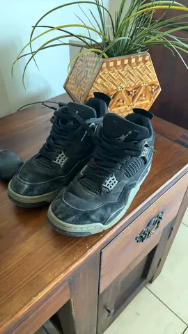 Air Jordan 4 Retro Special Edition Black Canvas