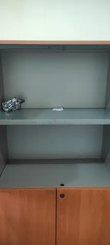 Used wooden wardrobe / cabinet with shelves - good condition 0.5054.89342