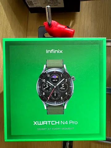 Infinix XWATCH N4 Pro Smartwatch - Brand New in Box with 2 strap