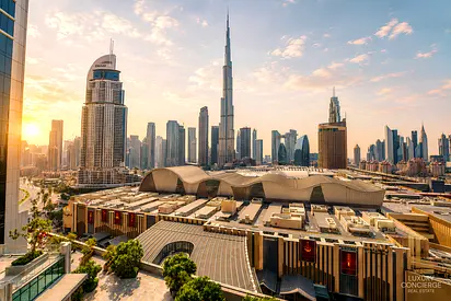 BURJ KHALIFA AND DUBAI MALL VIEWS |FULLY FURNISHED