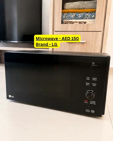 LG Microwave - Good Working Condition, AED 150