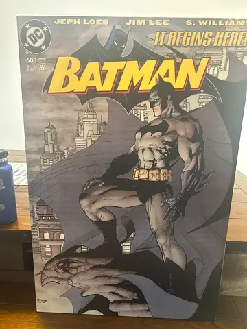 Batman Jim Lee cover portrait