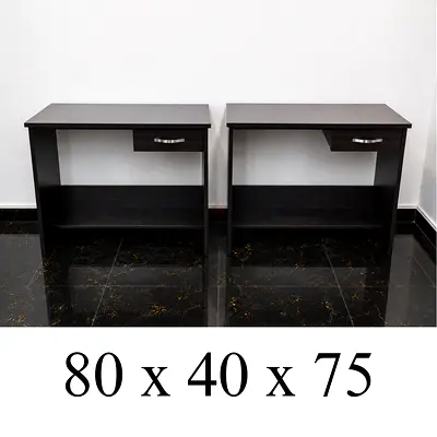 Office Desk with Drawer – 80x40 cm | 2 Available