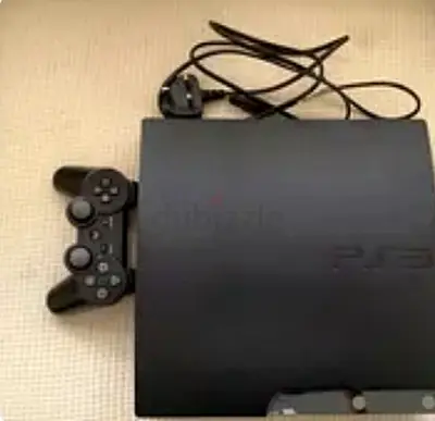Sony PS3 Slim with DualShock Controller and Power Cable - Good Working Condition