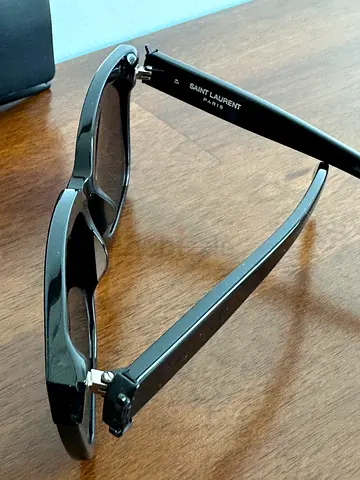 Saint Laurent Classic Black Sunglasses with Hard Case