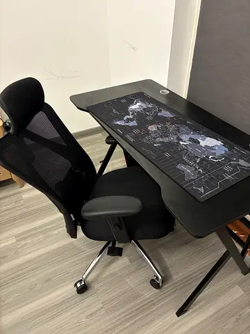 Sihoo M57 Ergonomic Office Chair + Computer Desk + Orthopedic Seat Cushion + Large Mouse Pad