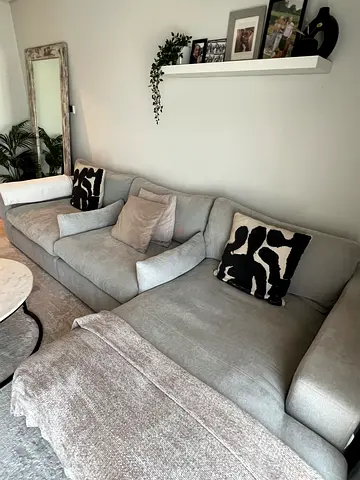 Pan Emirates 3-Seater Modular Sofa in Light Grey