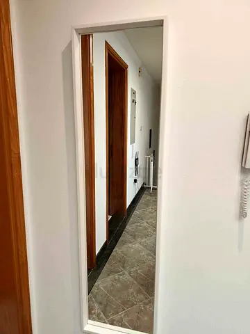 NISSEDAL Ikea white standing mirror