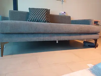 Modern grey two-seater sofa bed / daybed in great condition
