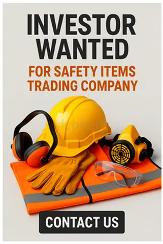 Running Safety Items Trading Company (Wholesaler) Looking for Investor / Buyer