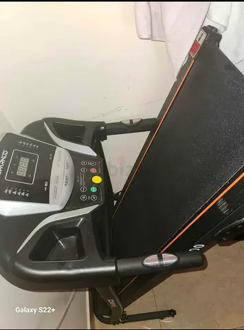 Sparnod Folding Electric Treadmill for Home Use