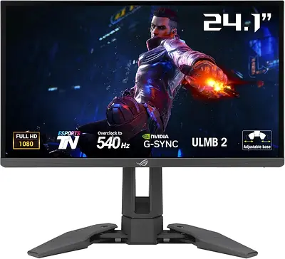 The ASUS ROG Swift Pro PG248QP is a high-end esports gaming monitor built exclusively for competitiv