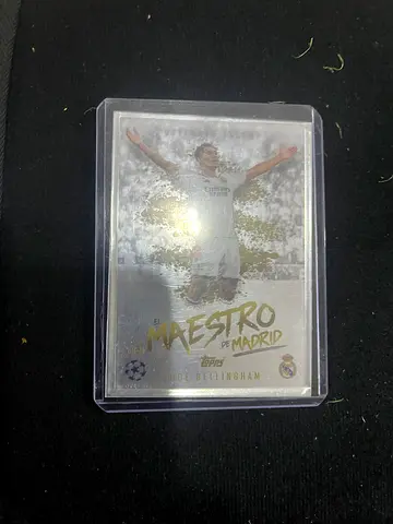 el maistro de madrid football card