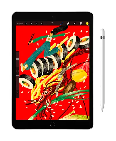 Apple iPad with Apple Pencil - Good Condition with cases and accessories